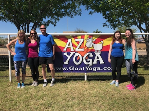 AZ Goat Yoga