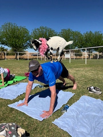 Staying Active With Goats 5
