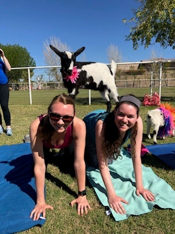 Staying Active With Goats 4